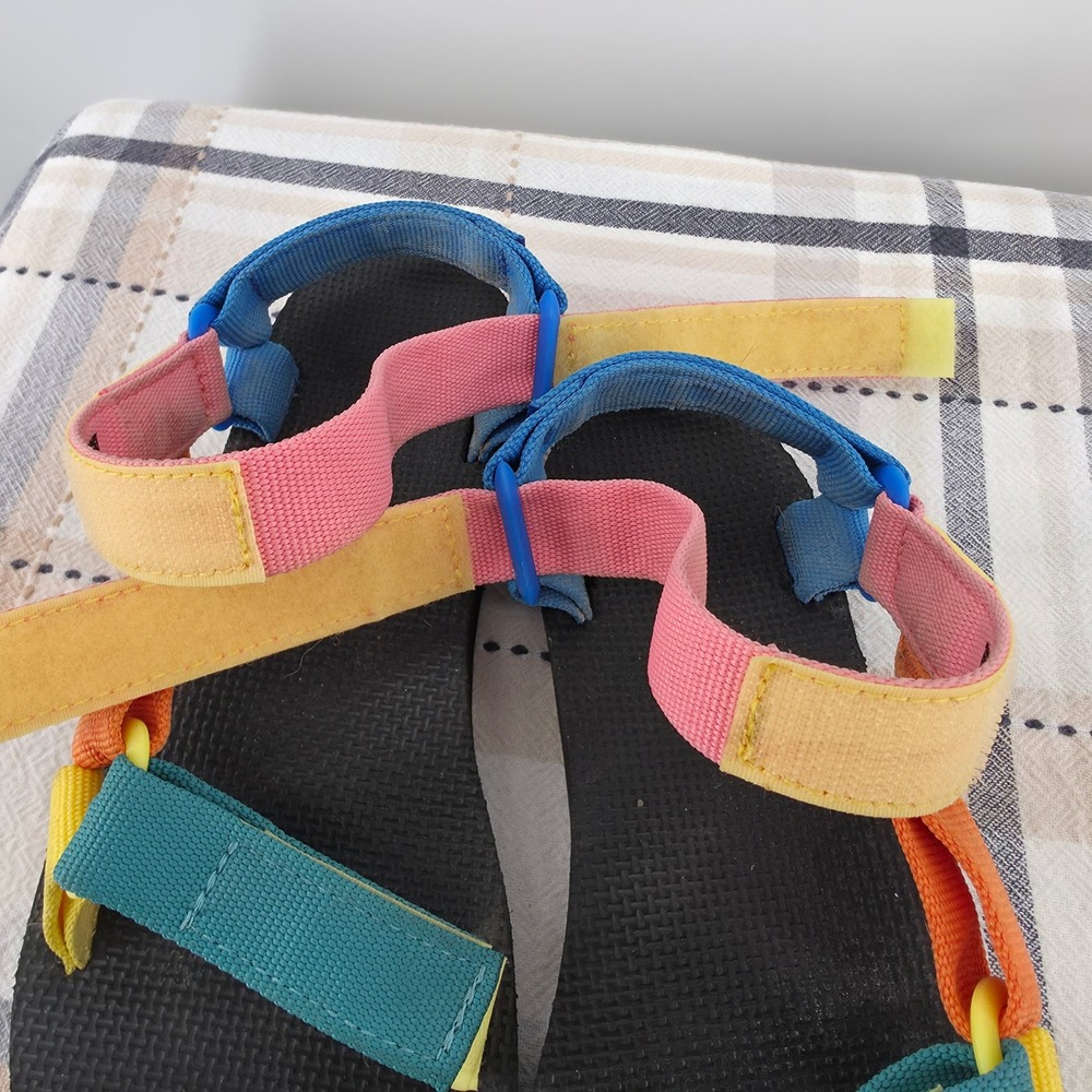 Teva Original Universal Multi Colorblock Sandals Women's Size 6 - Picture 8 of 12